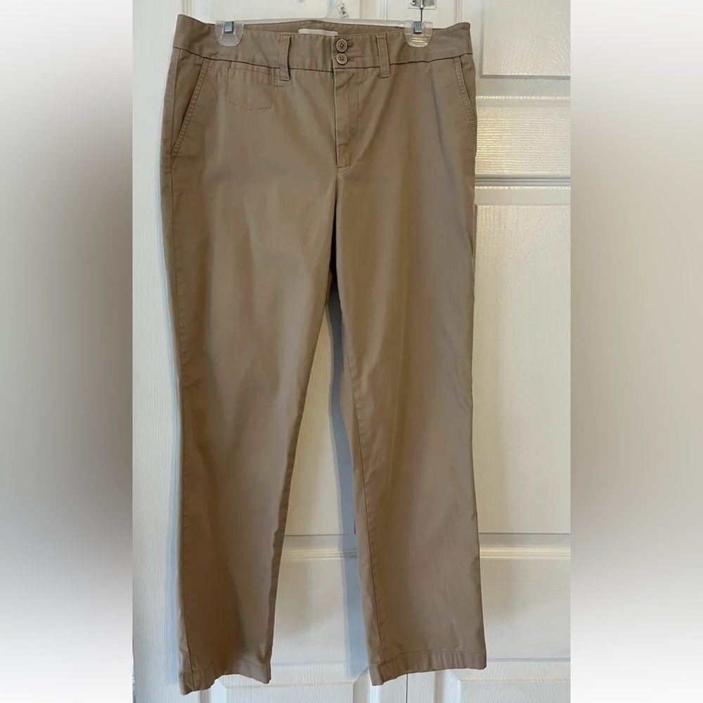 talbots heritage khaki pants Size 12